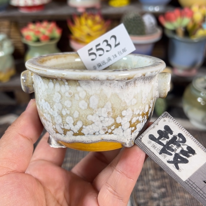 口6 手工花盆满30包邮