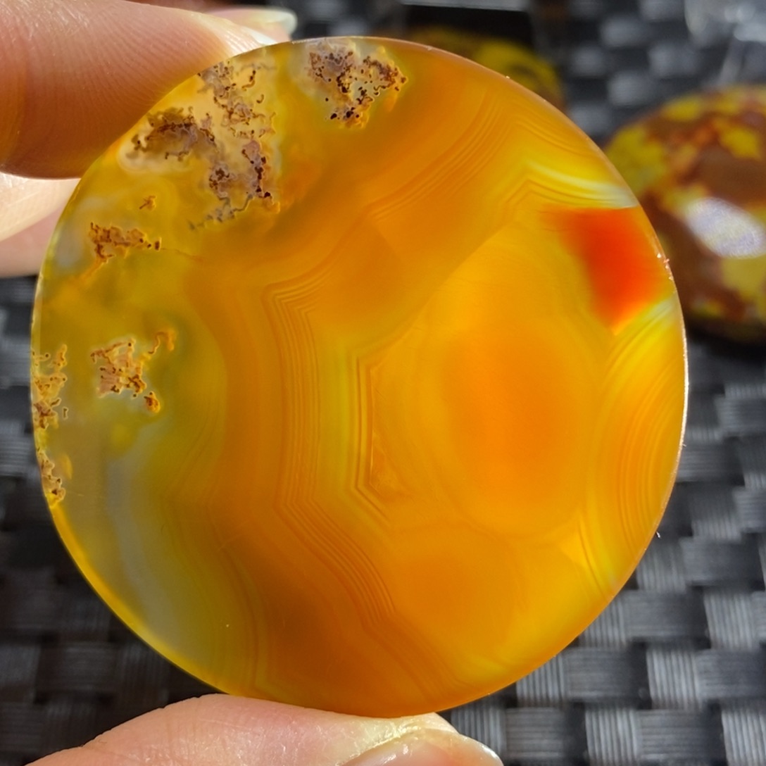 玛瑙/玉髓挂件未镶嵌