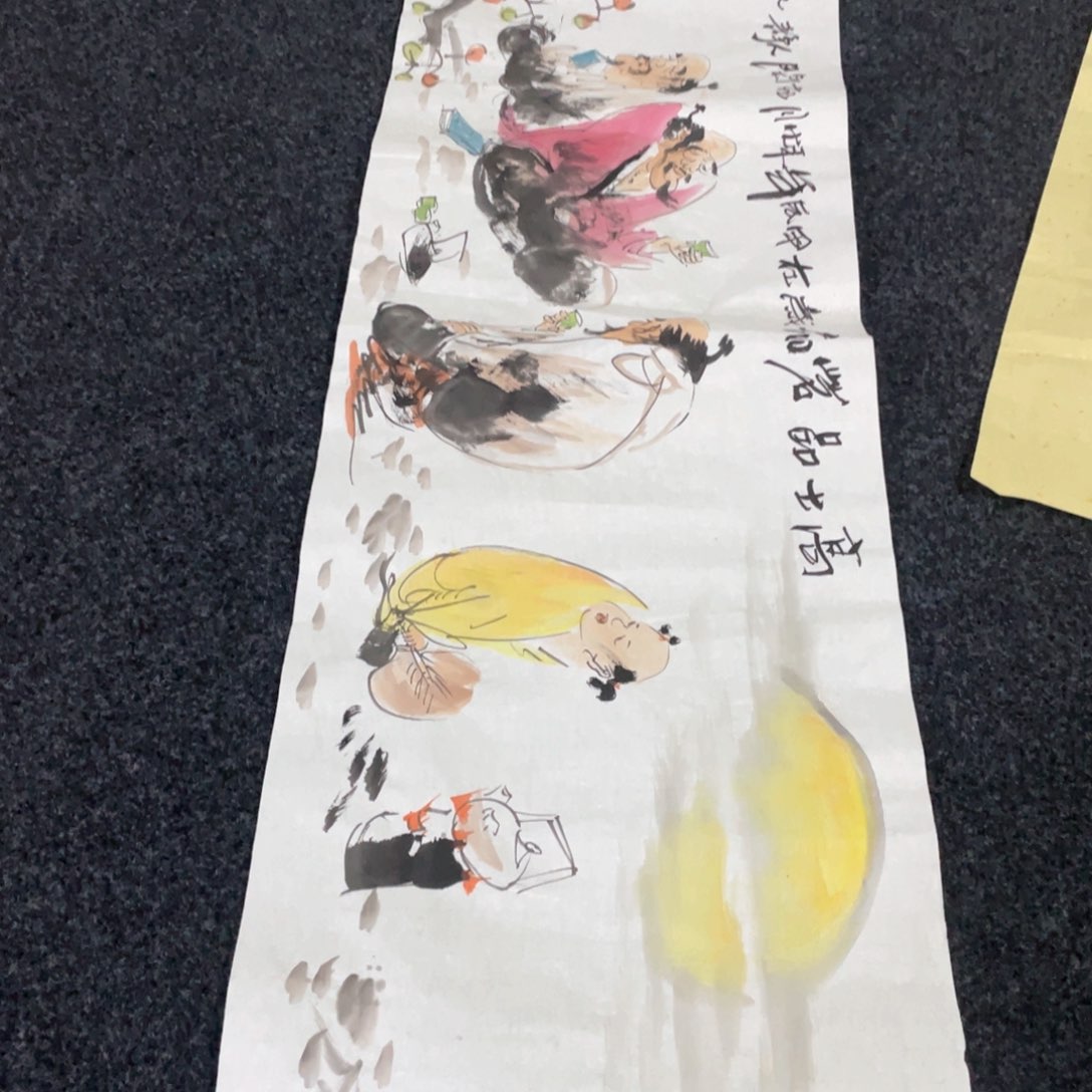 国画国画作品画心一张