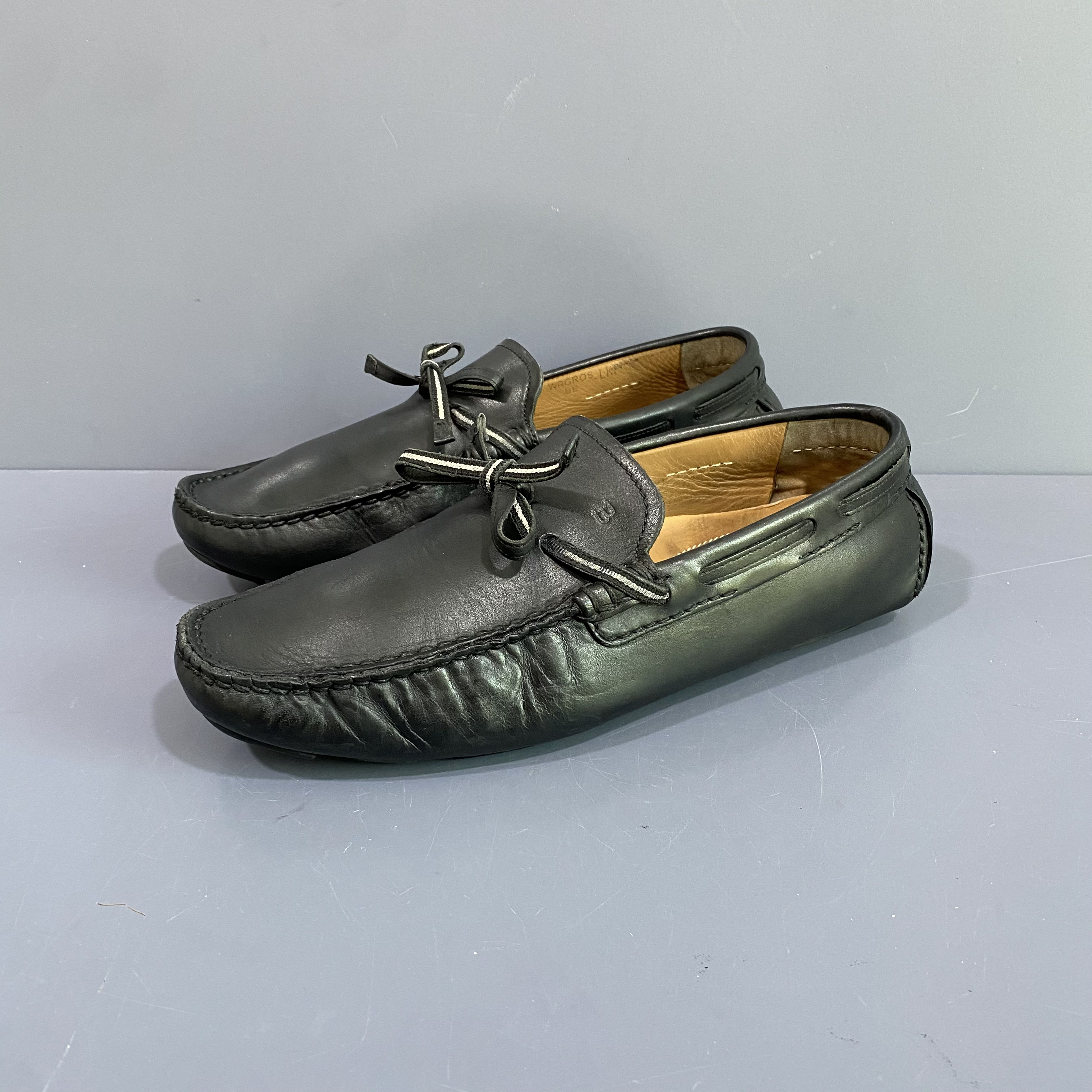 95新 BALLY/巴利 42.5码 巴利一脚蹬 休闲鞋 成色还可以 275