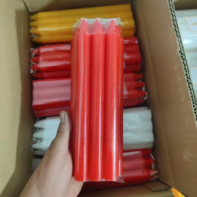 【20根】无烟无味蜡烛红色白色过年停电应急应急蜡烛肥料种菜肥