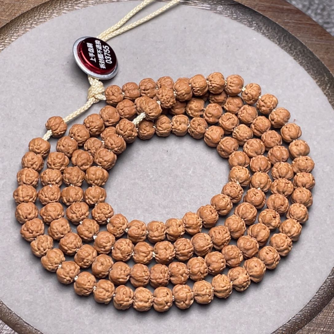 你***了金刚菩提手串云端梅朵定制款佛手尺寸6.5