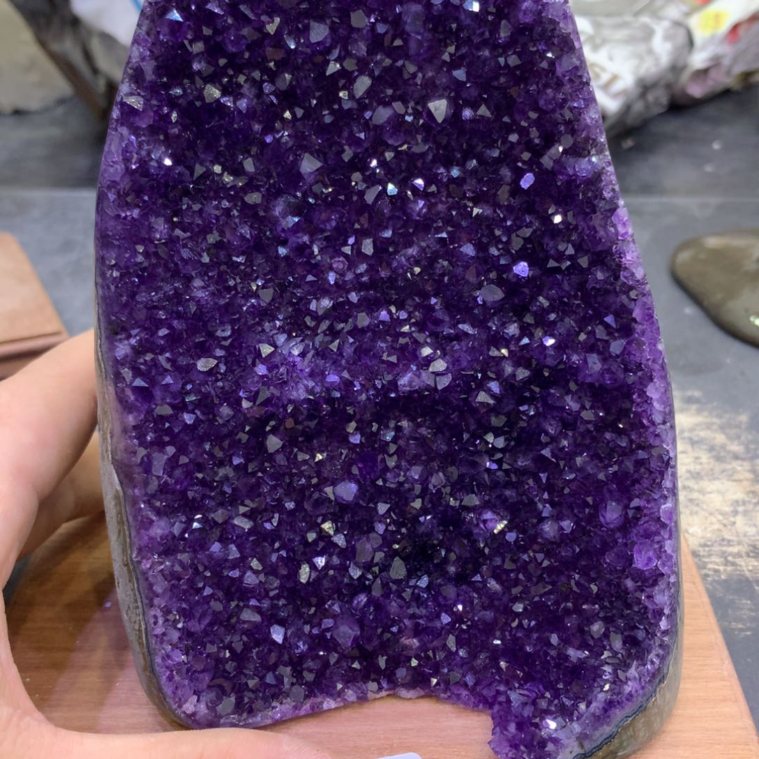 水晶摆件未镶嵌紫晶紫晶42