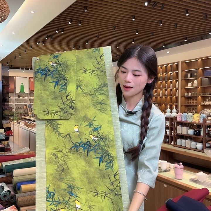 俩米一防水茶席三件套