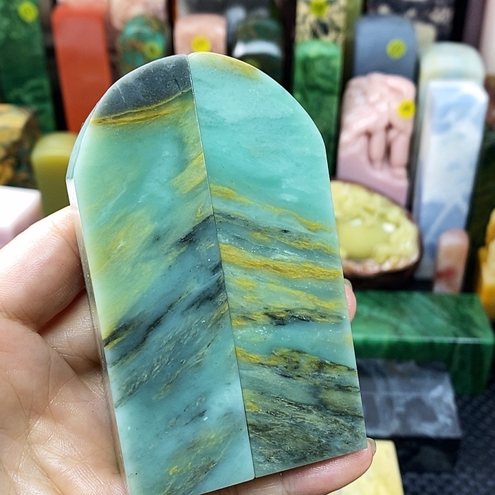 印石青田石缅甸石头