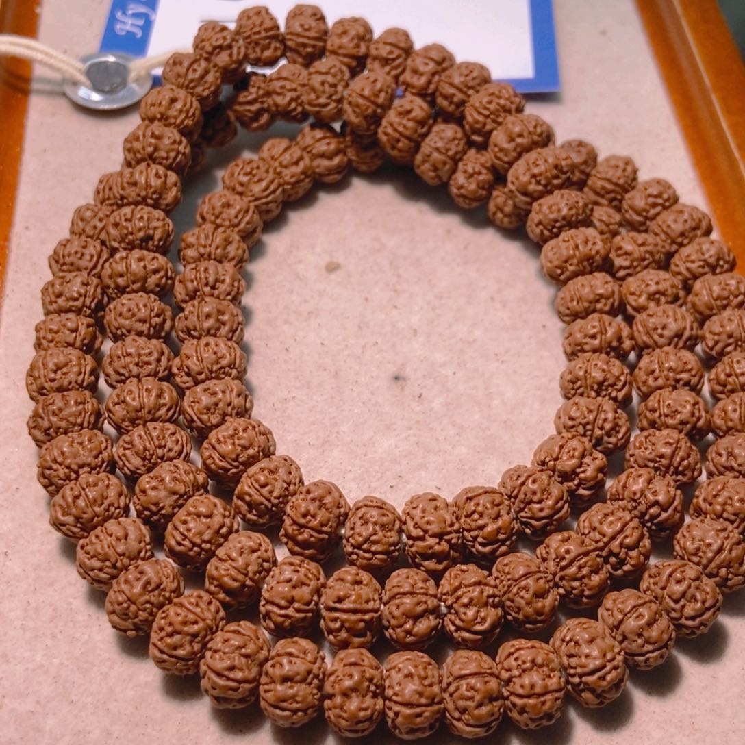 L***V手串金刚菩提168勿里达纯血老树王脖挂10