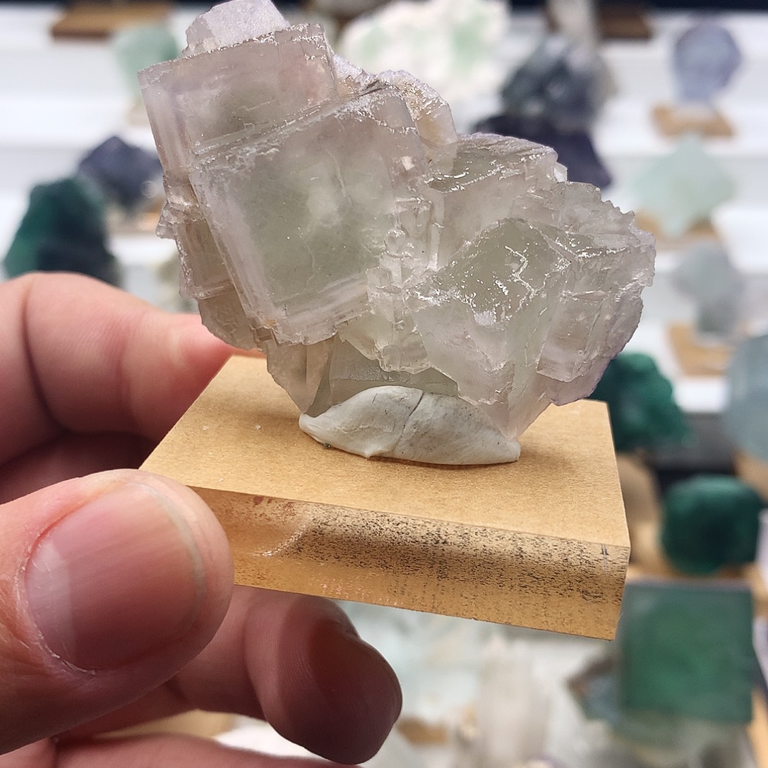 石材贵州白瓷萤石