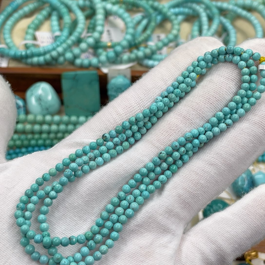 绿松石未镶嵌挂件