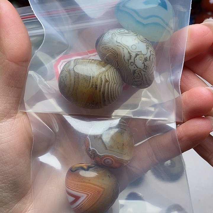 ****茶玛瑙/玉髓未镶嵌颈饰