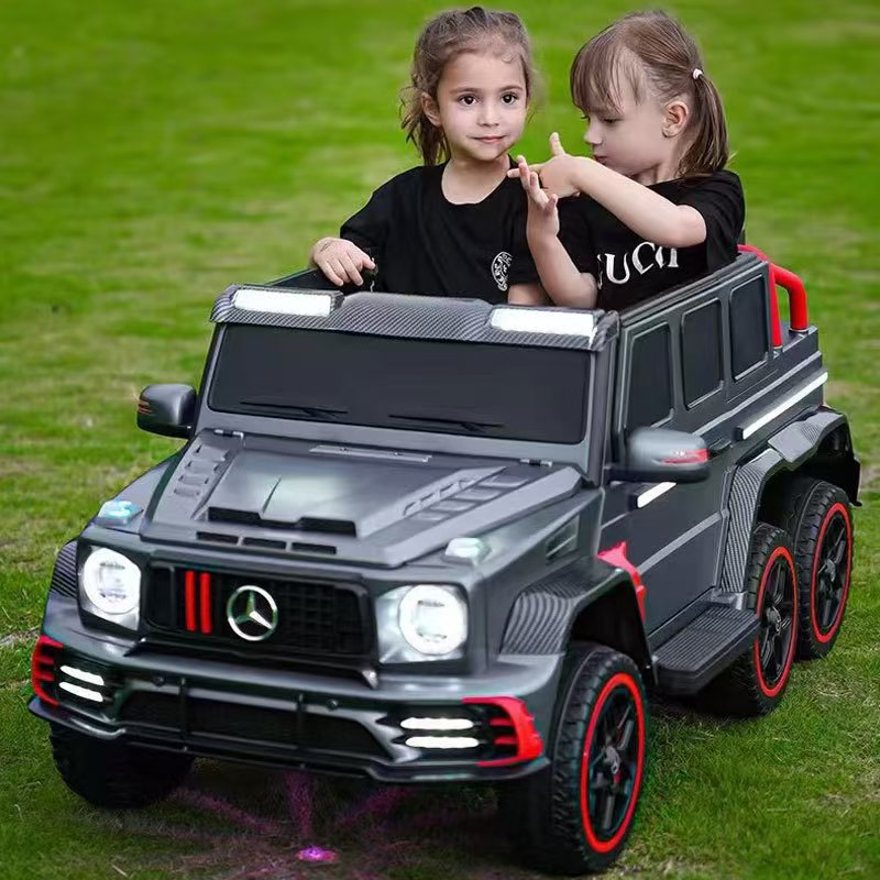 奔驰大g儿童电动汽车六轮越野车小孩超大遥控玩具车可坐双人car