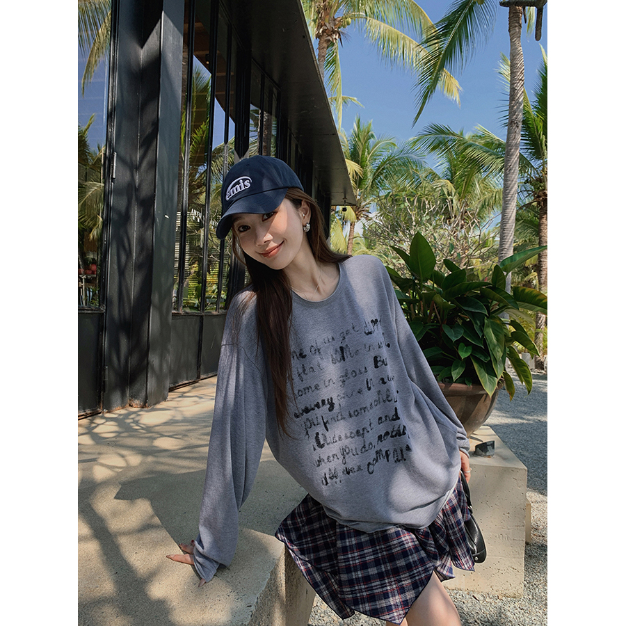 张贝贝 等你下课 100棉 女团不规则格纹短裙