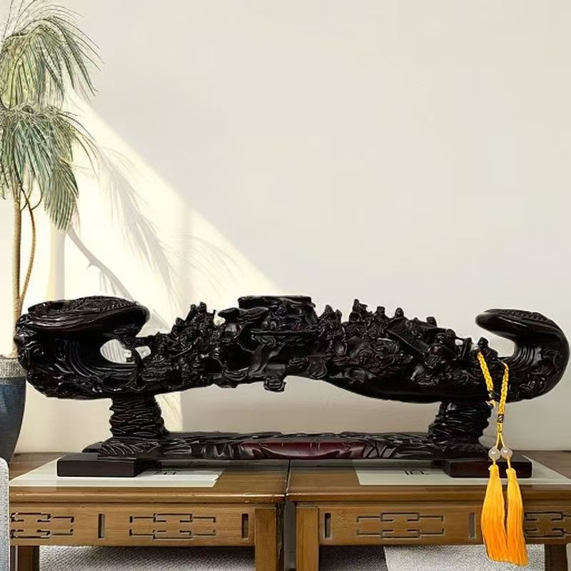 大号中式十八罗汉创意玄关雕刻手工摆设 【直播】