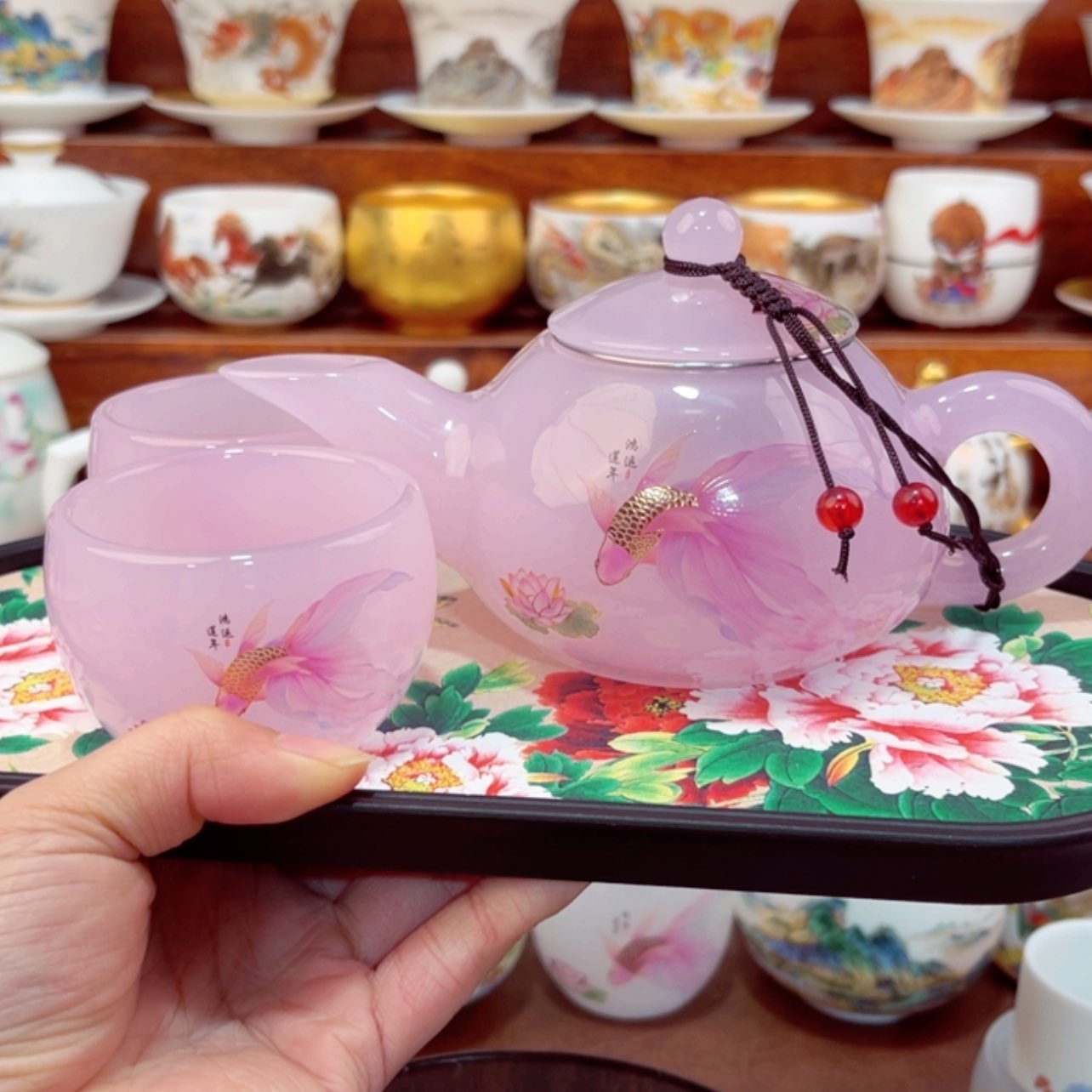 【闪购商品】高货羊脂玉瓷陶瓷茶具