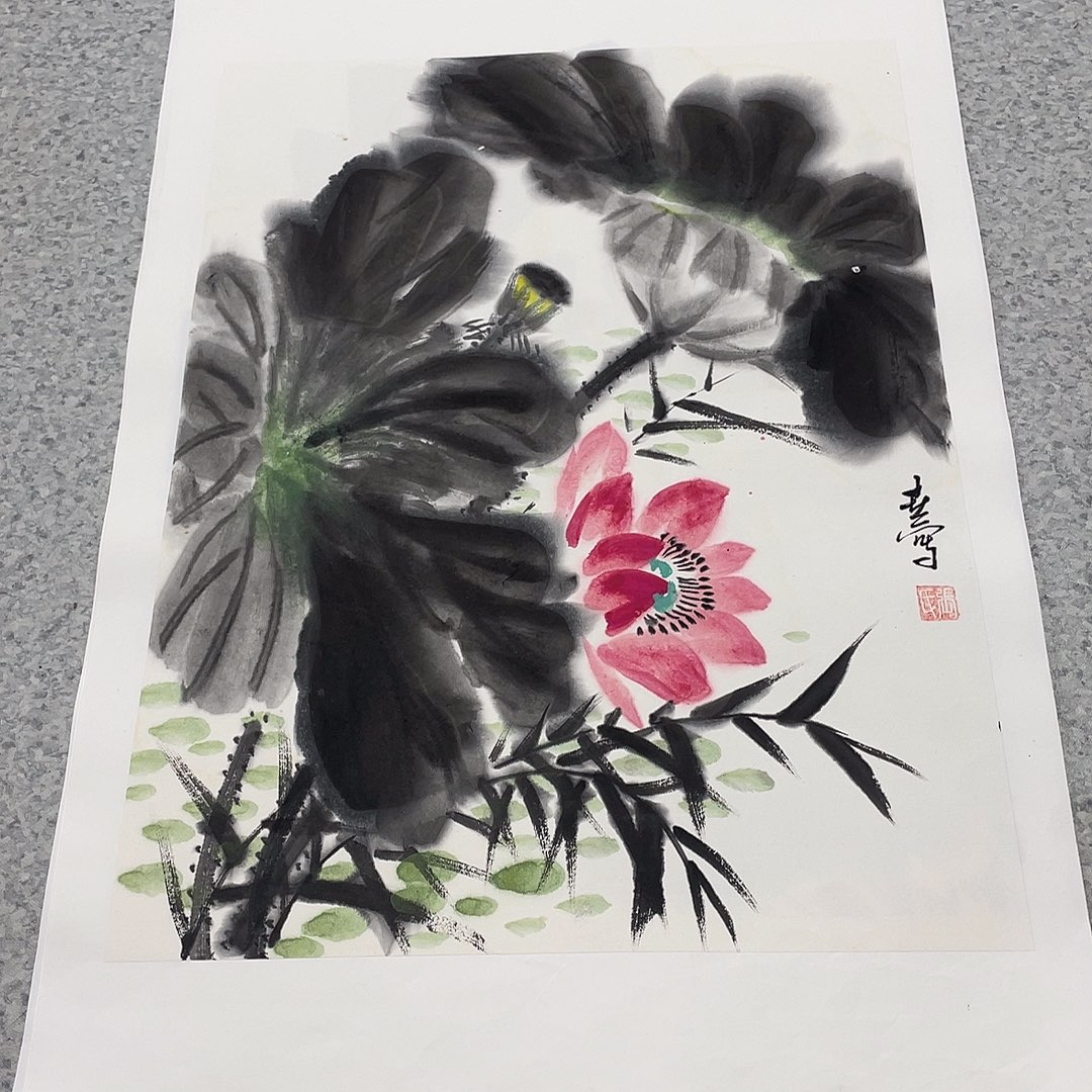 国画1.4平尺国画作品