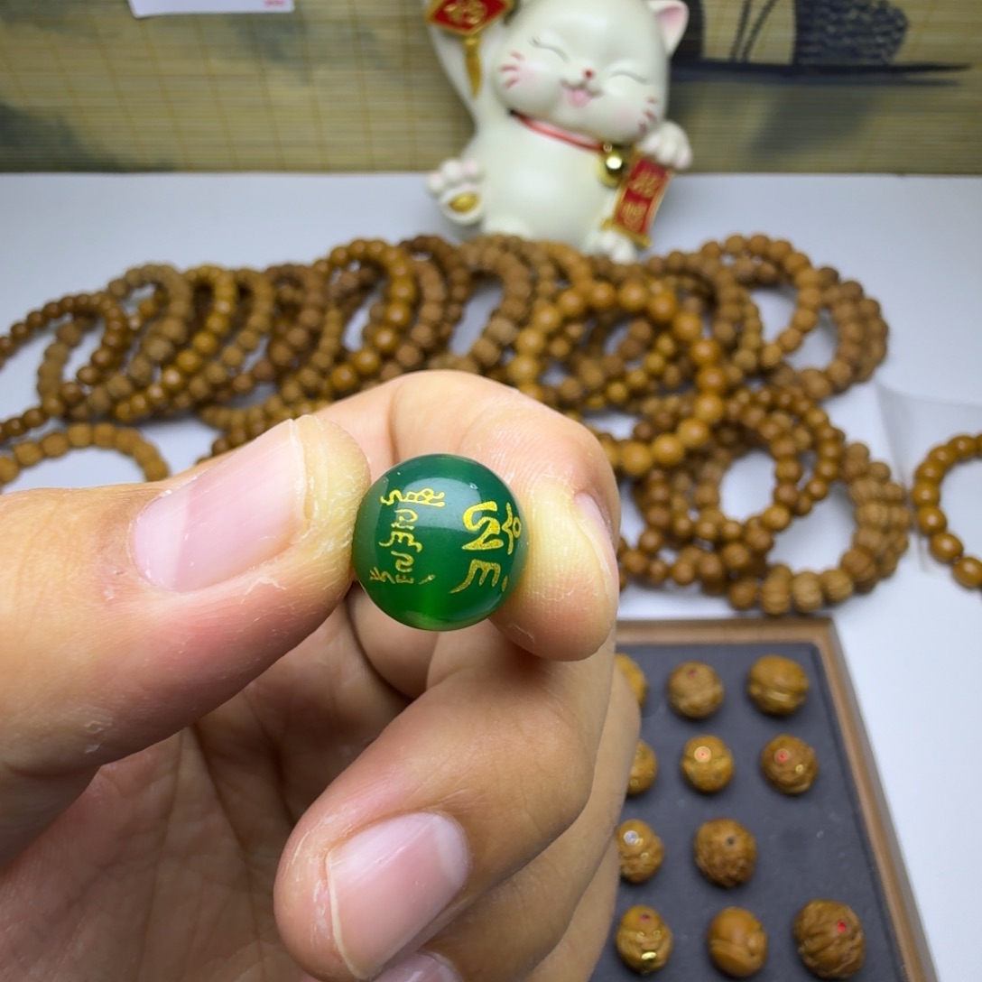 棱***棱猴头核桃吊坠配饰