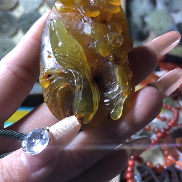 岫玉岫玉挂件未镶嵌