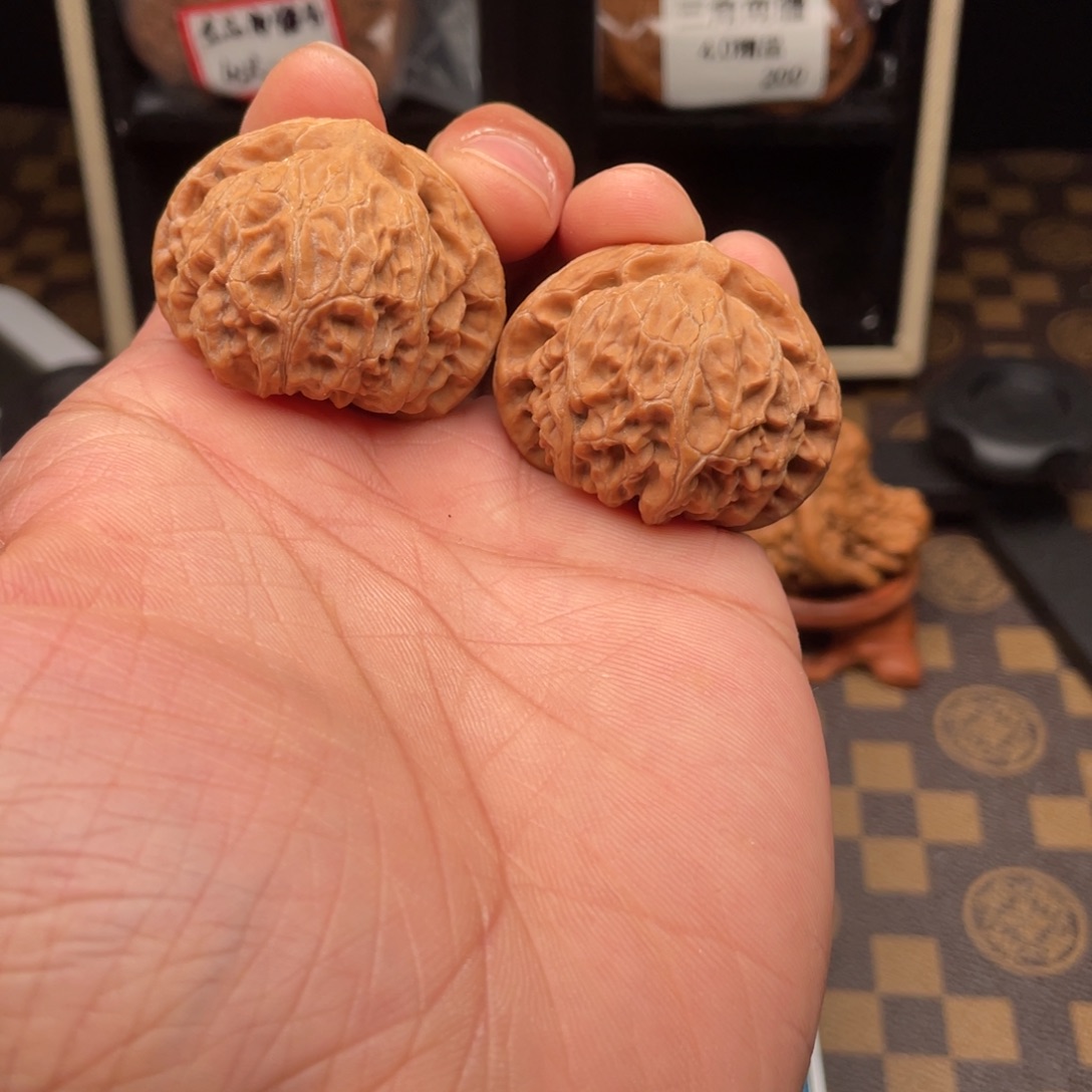 小***点吊坠文玩核桃宫灯40