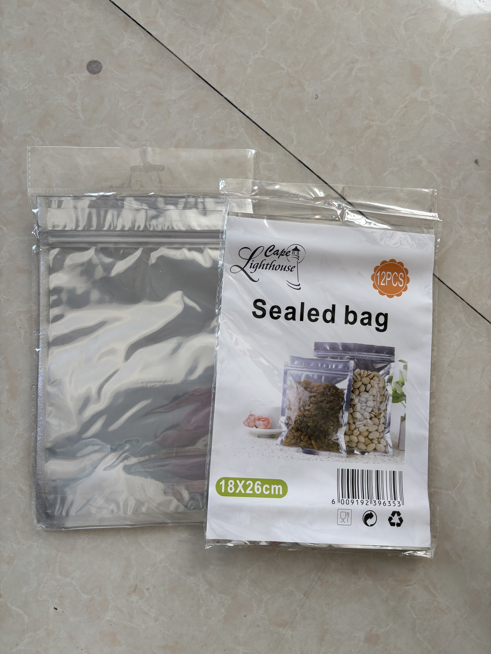 透明水果干货保鲜自封袋