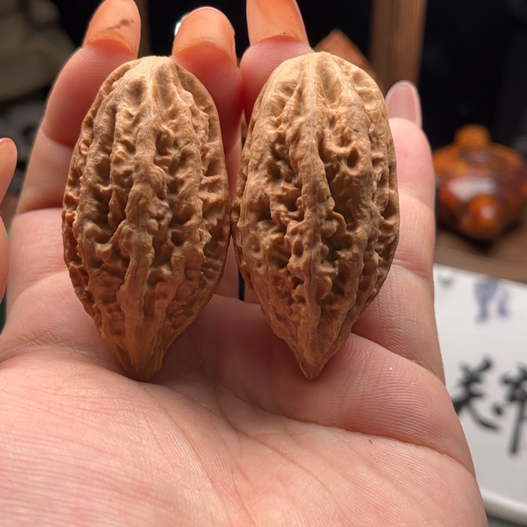 文玩核桃把件关东木子家楸大胖23