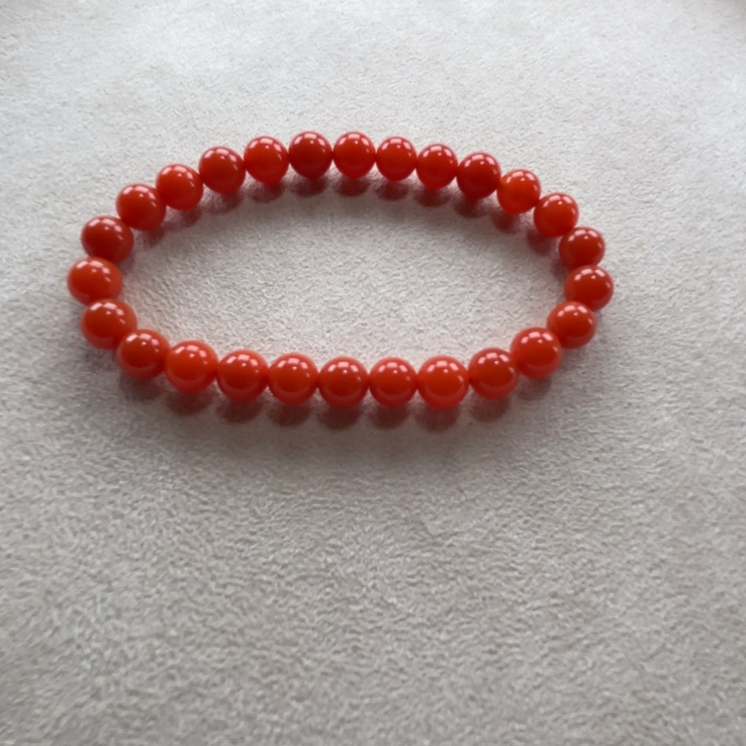 南红玛瑙7➕手串未镶嵌