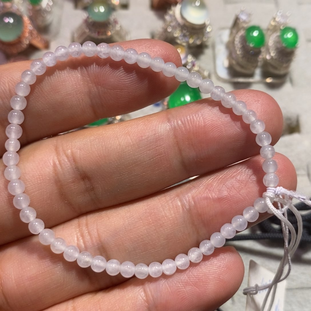 定制翡翠未镶嵌冰种4mm