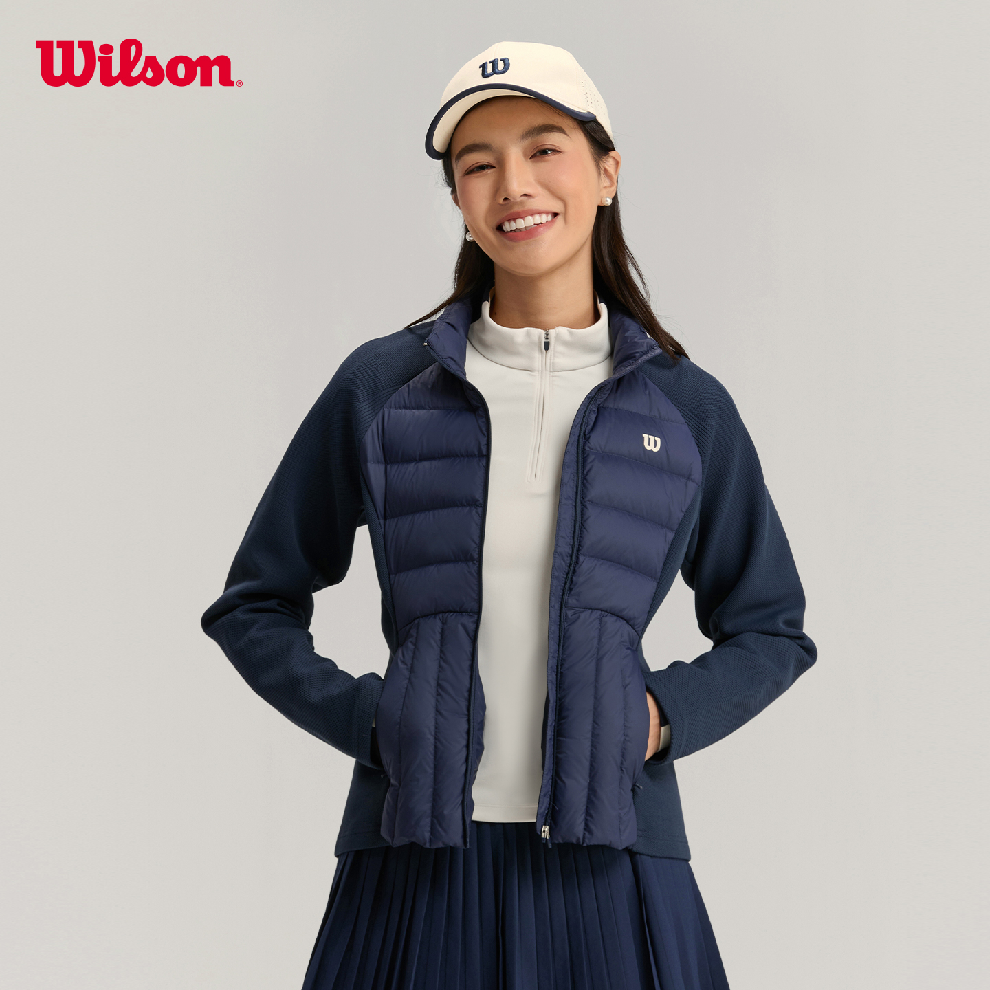 Wilson威尔胜官方女子Walkover轻薄羽绒服WW20169