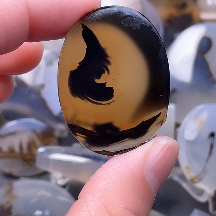 玛瑙/玉髓吊坠(不含链)未镶嵌