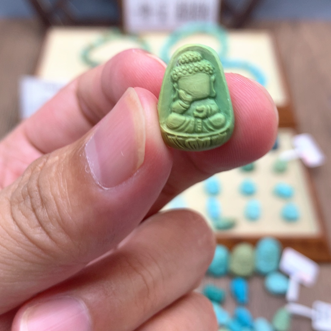 未镶嵌绿松石4配饰