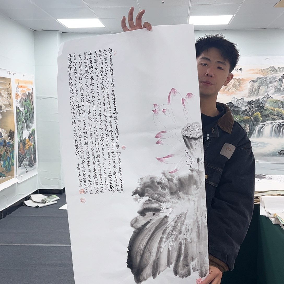 国画宣纸国画纯手绘作品