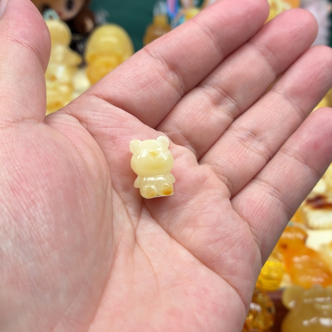 琥珀未镶嵌裸石蜜蜡