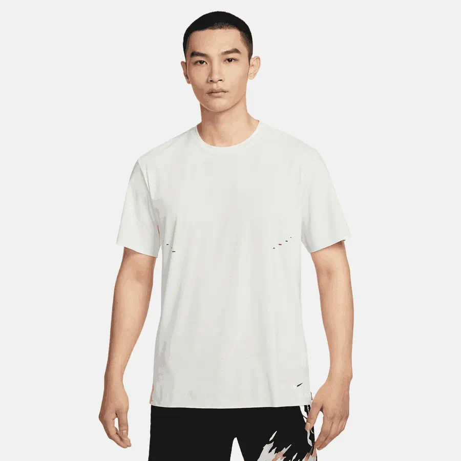 【耐克专属】NIKE耐克男子白色速干透气针织短袖T恤HV2005-121