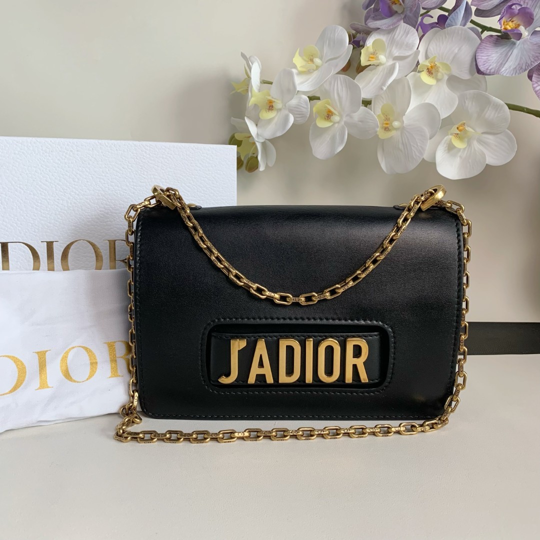 95新 DIOR/迪奥 【98新】dior dirama 中号黑金