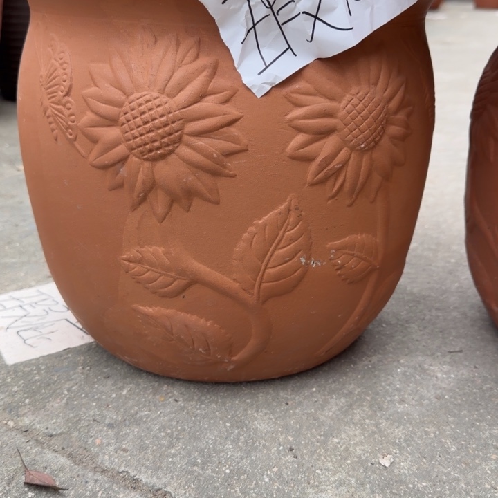 顺***g紫砂花盆口30高26宜兴紫砂 