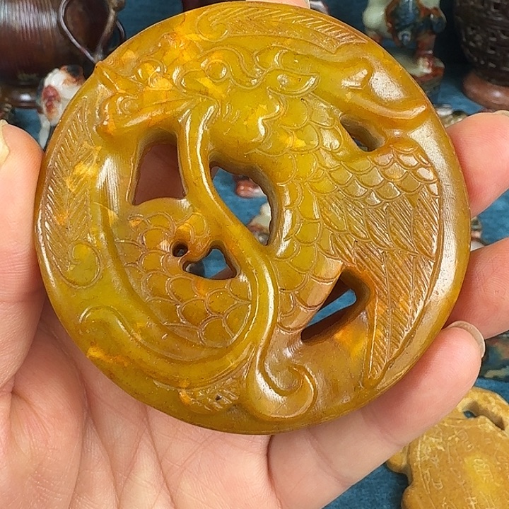 和田玉（糖玉）未镶嵌挂件