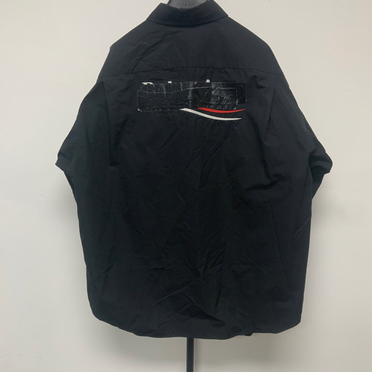 未使用 Balenciaga/巴黎世家 纯色纽扣长袖衬衫 38码 01528