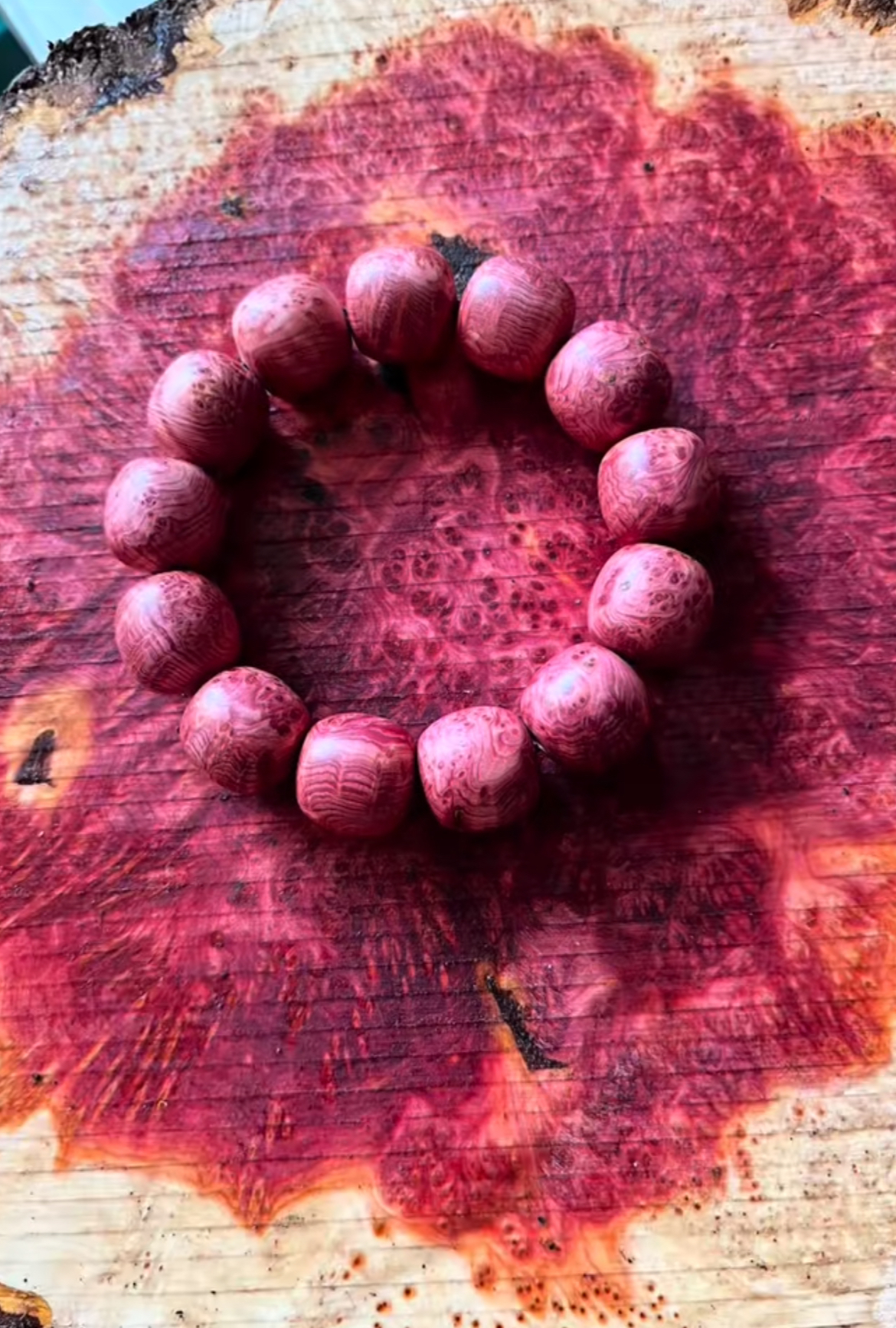 血柏黄杨瘤疤木料直播专属链接（一物一拍）