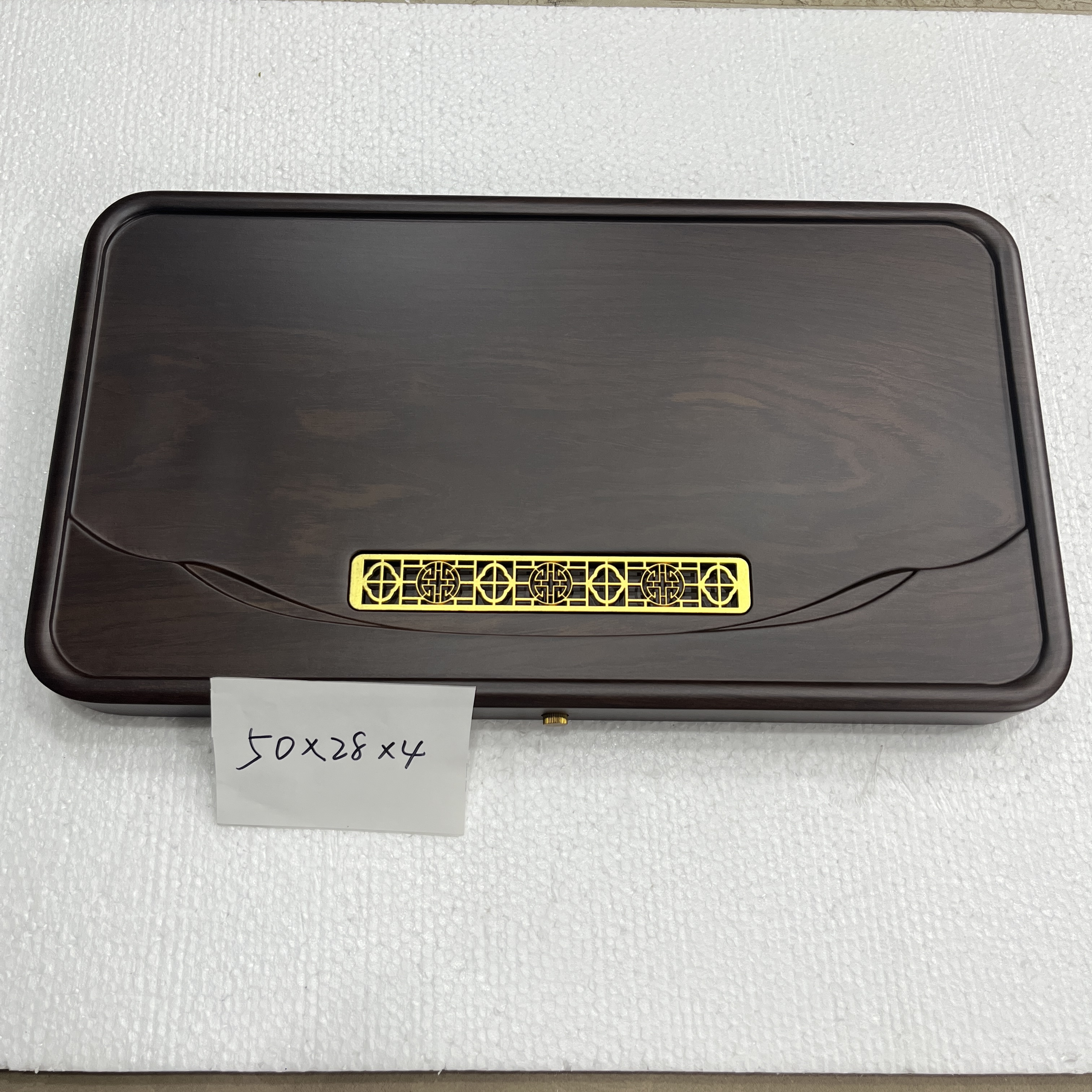 50*28*4海鸥线 大平板带合金条茶盘