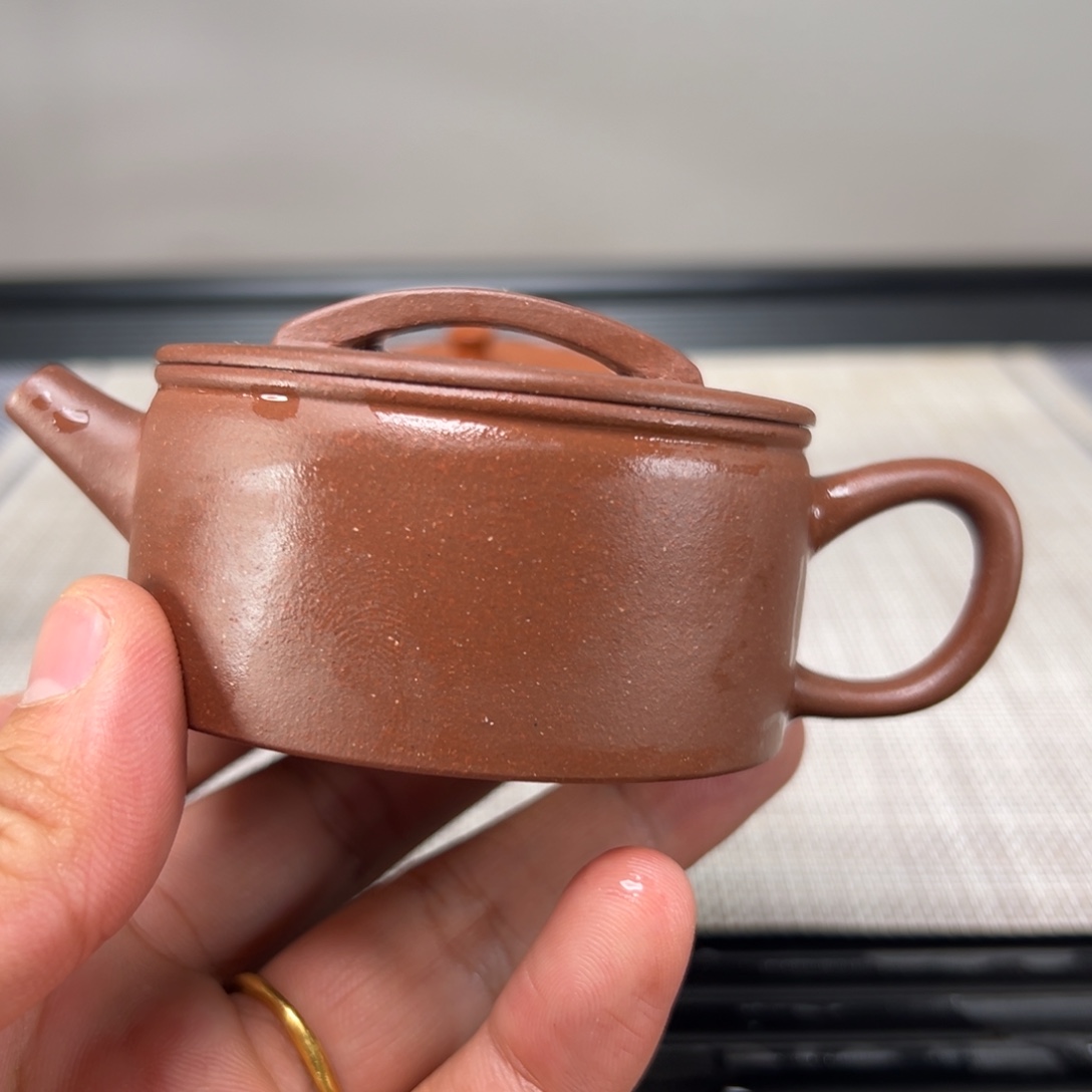 壶紫砂微瑕茶壶款