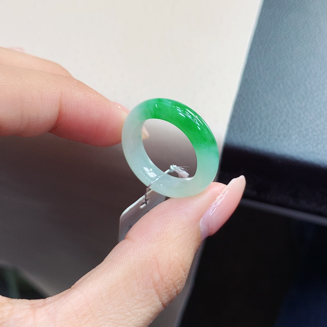 未镶嵌戒指翡翠10.11号