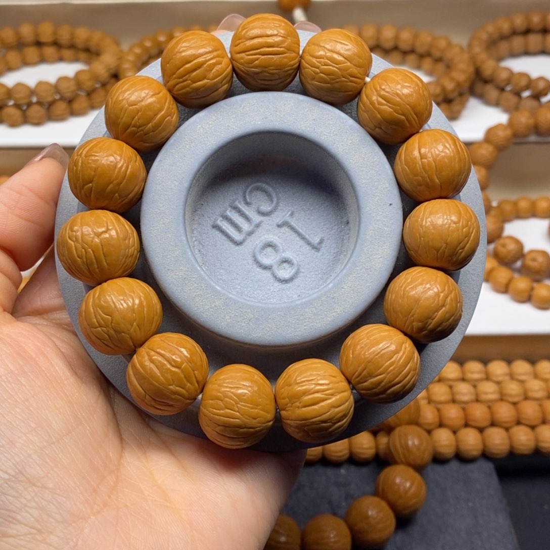 【闪购商品】猴头核桃手串聚宝盆16➕