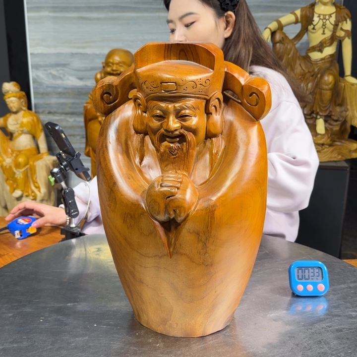 香樟木晓*长26厘米高47厘米