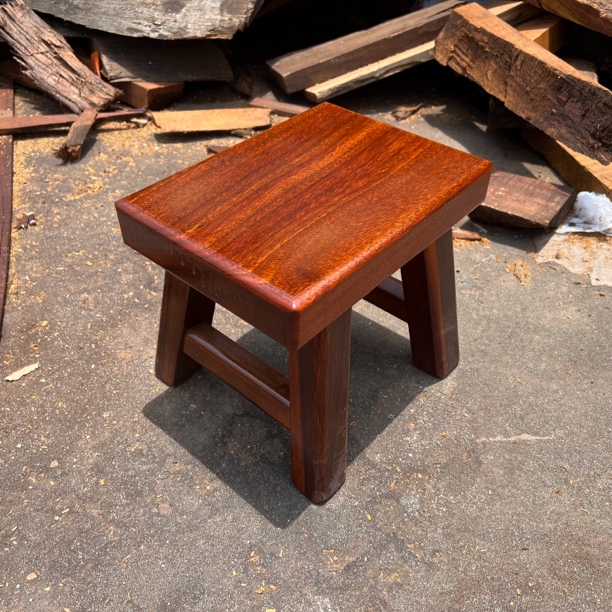 非洲黄檀30×20×25原木小凳子换鞋凳儿童板凳木凳