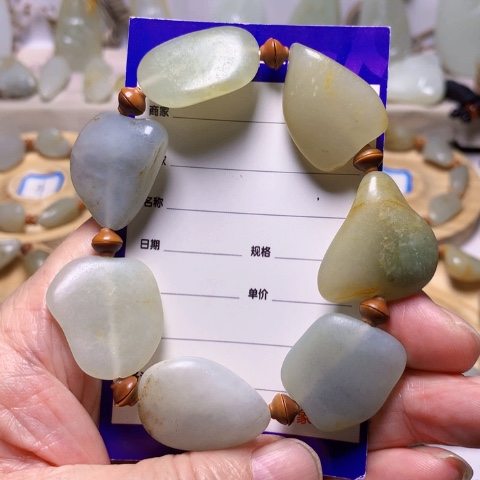 和田玉（白玉）手串未镶嵌