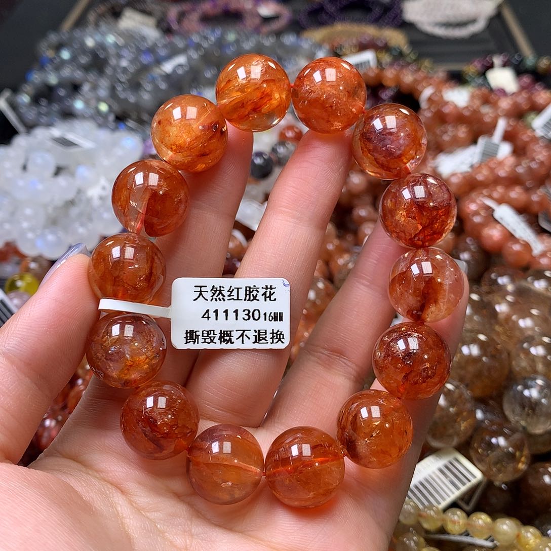 水晶手链未镶嵌，