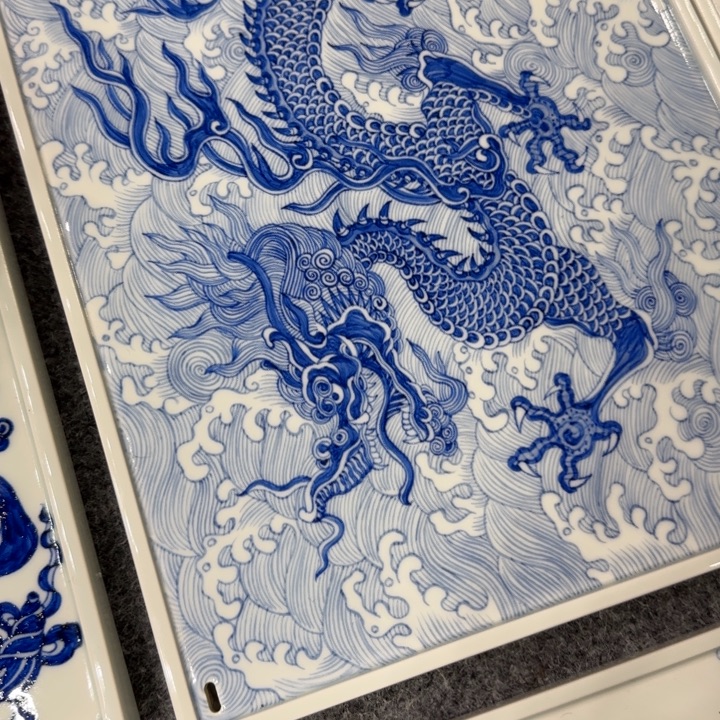 扬***里景德镇手工手绘陶瓷