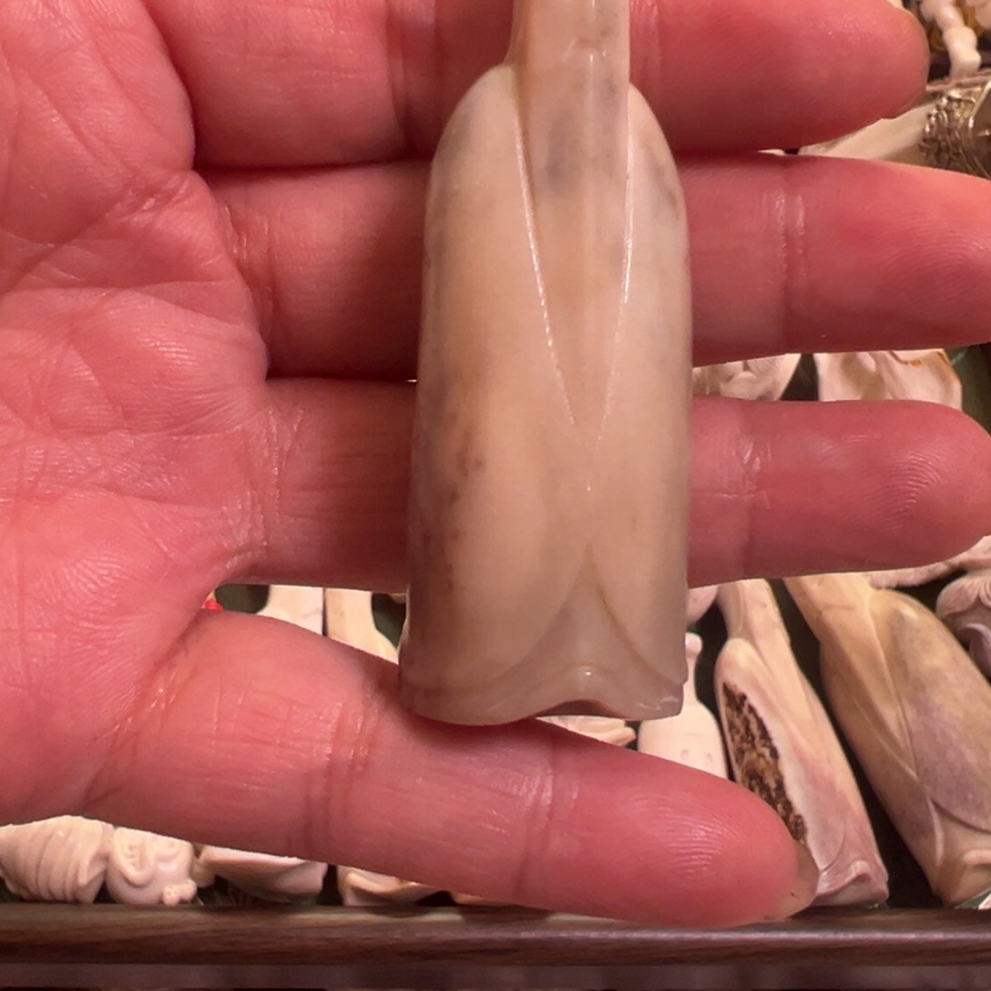 鹿骨把件午**星手把件