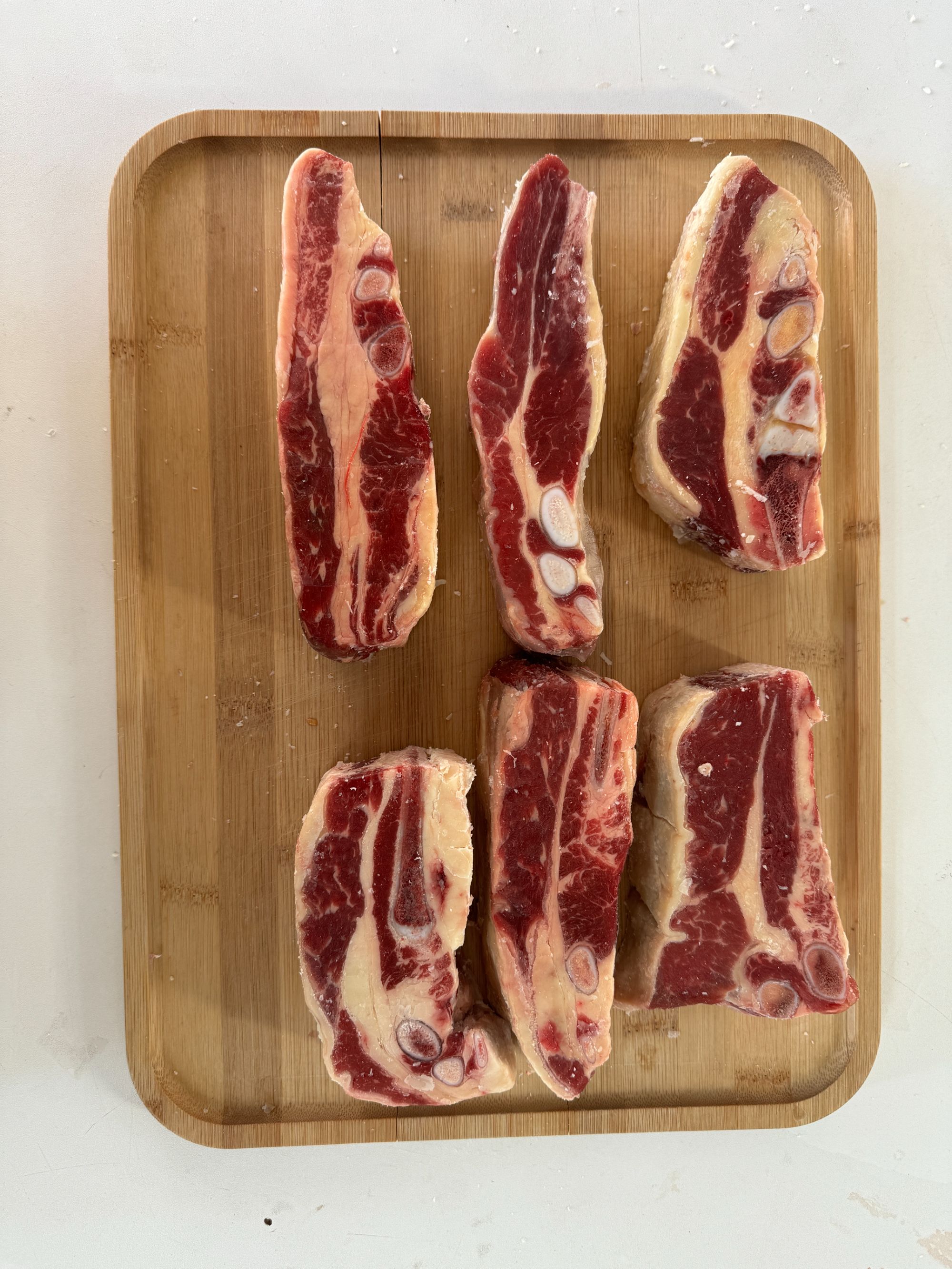 带骨牛后胸肉（有胸口油怕肥勿拍）（生鲜不退换)