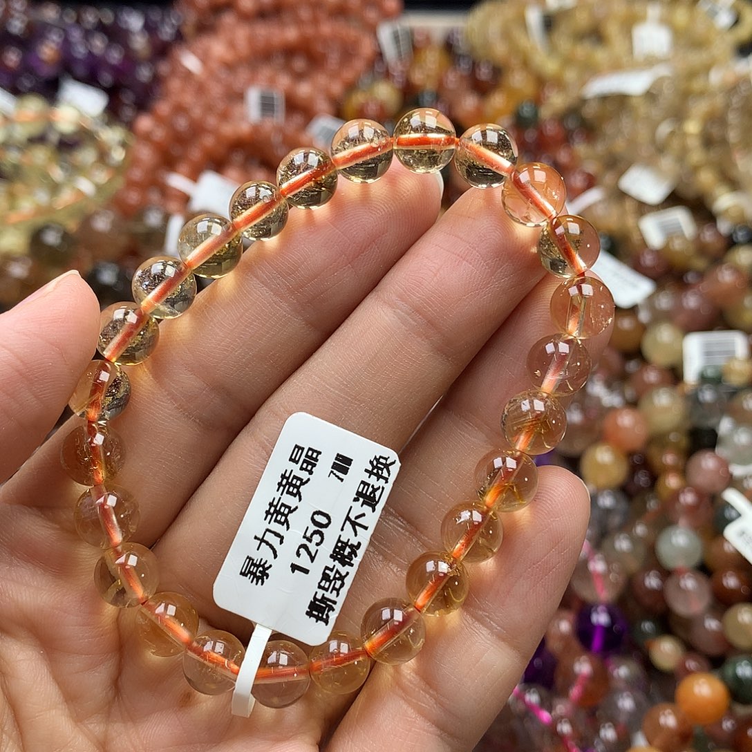 水晶手链未镶嵌，，，