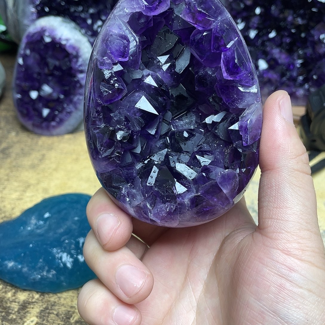 强****未镶嵌紫晶大型摆件（非配饰）