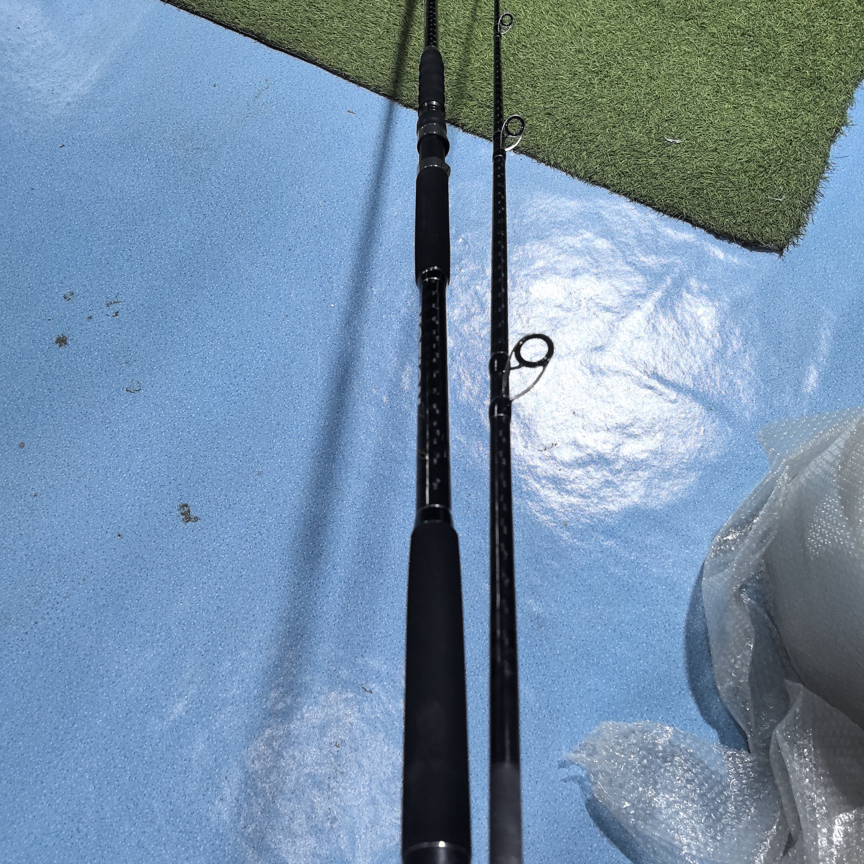 大物远投锚鱼专用3米3.3米3.6米两节锚鱼竿